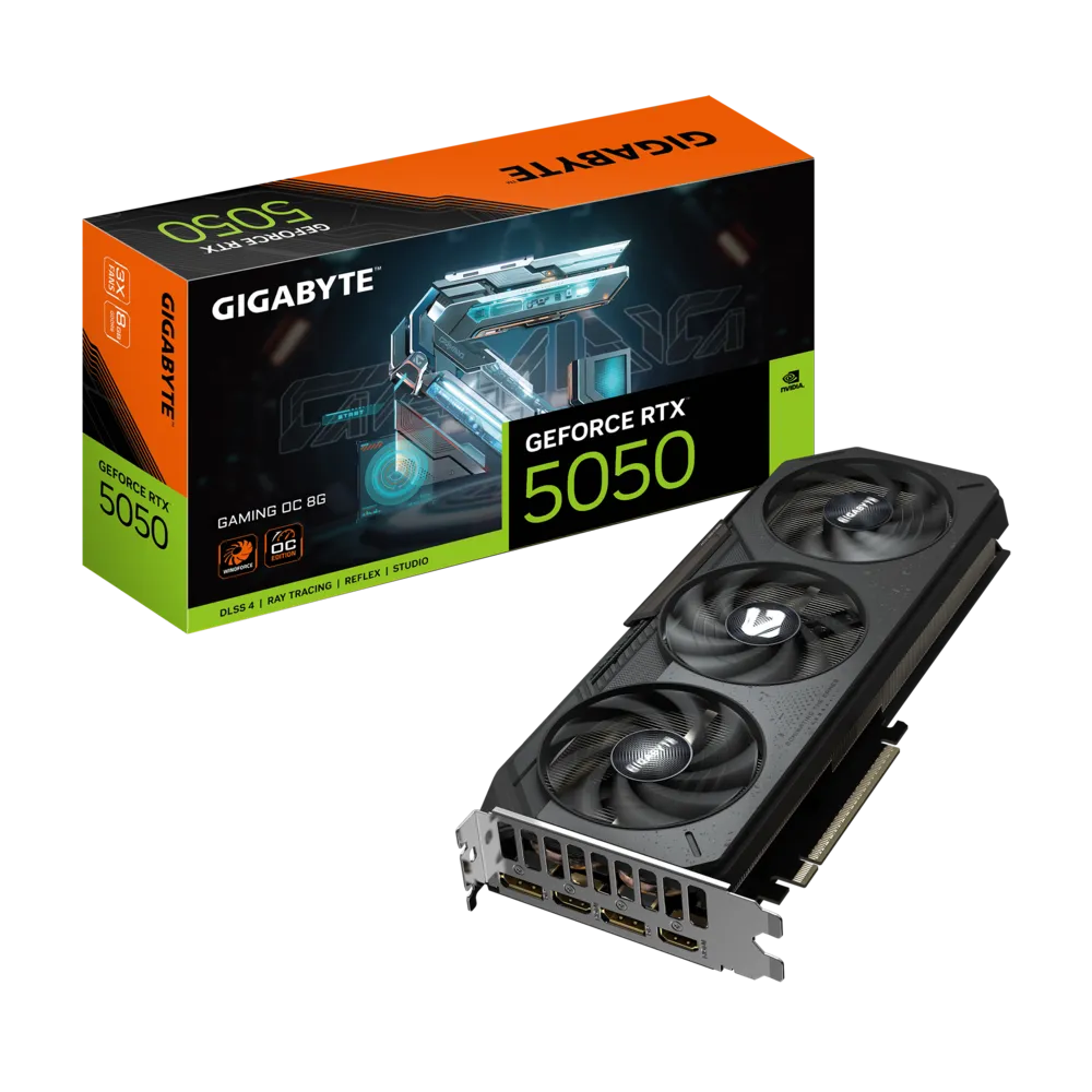کارت گرافیک گیگابایت GeForce RTX™ 5050 GAMING OC 8G